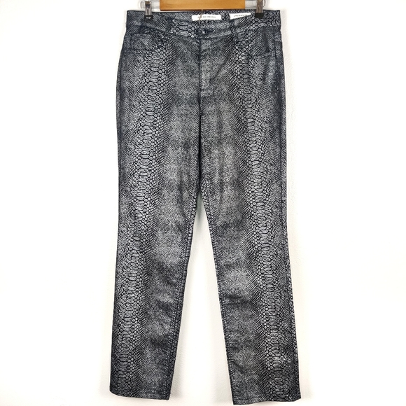 Jones New York Jeans Jones New York Lexington Straight Snake Print Jean Poshmark